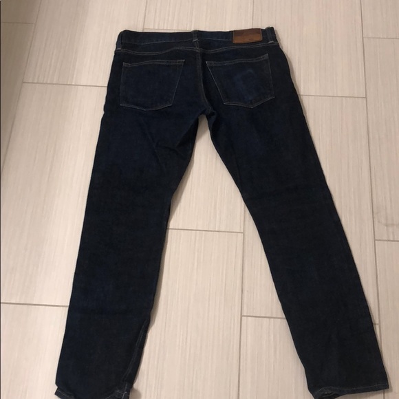 JCrew 484 Slim Fit Denim - 33w 32l dark resin wash - Picture 3 of 3